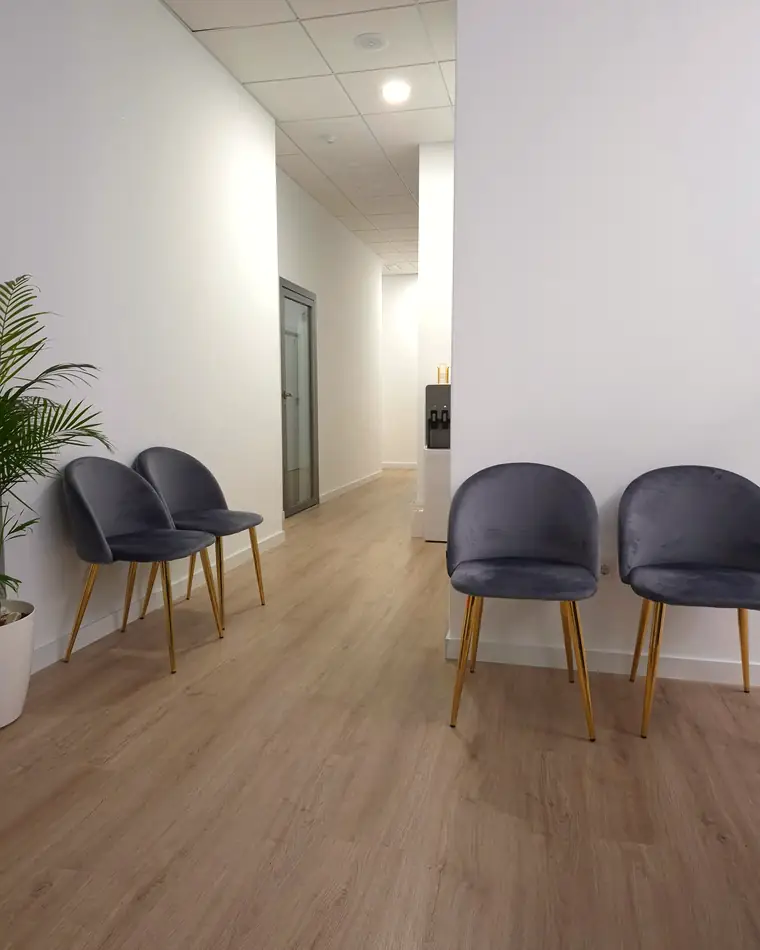 Une salle d’attente de cabinet